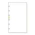 Finocam C342 Notas de Recambio para Agendas Classic - Liso - Formato 603 - 79x127x5mm - Color Blanco