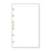 Finocam C342 Notas de Recambio para Agendas Classic - Liso - Formato 603 - 79x127x5mm - Color Blanco
