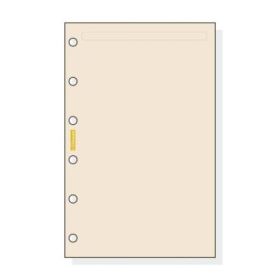 Finocam C243 Notas de Recambio para Agendas Classic - Liso - Formato 602 - 73x114x5mm - Color Crema