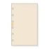 Finocam C343 Notas de Recambio para Agendas Classic - Liso - Formato 603 - 79x127x5mm - Color Crema