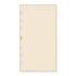 Finocam C943 Notas de Recambio para Agendas Classic - Liso - Formato 609 - 94x171x5mm - Color Crema