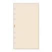 Finocam C943 Notas de Recambio para Agendas Classic - Liso - Formato 609 - 94x171x5mm - Color Crema