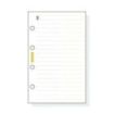 Finocam C154 Recambio Telefonico para Agendas Classic - Formato 601 - 56x89x5mm - Color Blanco