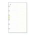 Finocam C354 Recambio Telefonico para Agendas Classic - Formato 603 - 79x127x5mm - Color Blanco