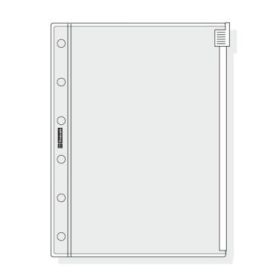 Finocam C271 Funda para Agendas Classic - Cierre de Cremallera - Formato 602 - 88x116x1mm - PVC - Color Gris Claro