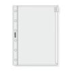 Finocam C271 Funda para Agendas Classic - Cierre de Cremallera - Formato 602 - 88x116x1mm - PVC - Color Gris Claro