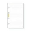Finocam C141 Recambio para Agendas Classic - Lineas Guia - Formato 601 - 56x89x5mm - Color Blanco