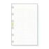 Finocam C240 Recambio para Agendas Classic - Cuadriculado - Formato 602 - 73x114x5mm - Color Blanco
