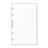Finocam C340 Recambio para Agendas Classic - Cuadriculado - Formato 603 - 79x127x5mm - Color Blanco