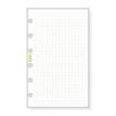 Finocam C340 Recambio para Agendas Classic - Cuadriculado - Formato 603 - 79x127x5mm - Color Blanco