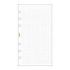 Finocam C940 Recambio para Agendas Classic - Cuadriculado - Formato 609 - 94x171x5mm - Color Blanco