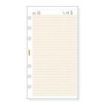 Finocam C952 Recambio Telefonico para Agendas Classic - Formato 609 - 94x171x5mm - Color Crema