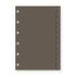 Finocam C261 Indice Alfabetico para Agendas Classic - 12 Solapas - Formato 602 - 83x114x3mm - PVC - Color Marron