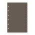Finocam C361 Indice Alfabetico para Agendas Classic - 12 Solapas - Formato 603 - 86x127x3mm - PVC - Color Marron