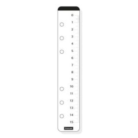 Finocam C960 Regla para Agendas Classic - Formato 609 - 35x180mm - Color Blanco