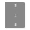 Finocam R469 Archivador para Agendas Open - Formato 400 - 132x52x177mm - Color Gris Oscuro