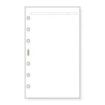 Finocam R442 Recambio para Agendas Open - Liso - Formato 400 - 91x5x152mm - Color Blanco
