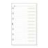 Finocam R454 Recambio Telefonico para Agendas Classic - Formato 400 - 91x5x152mm - Color Blanco