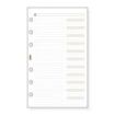 Finocam R454 Recambio Telefonico para Agendas Classic - Formato 400 - 91x5x152mm - Color Blanco