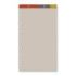 Finocam R462 Separadores Superiores para Agendas Open - 3 Solapas - Formato 400 - 91x2x162mm - PVC - Color Marron