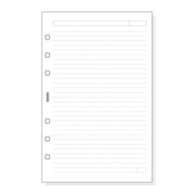Finocam R541 Recambio para Agendas Open - Lineas Guia - Formato 500 - 117x5x181mm - Color Blanco