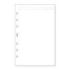 Finocam R542 Recambio para Agendas Open - Liso - Formato 500 - 117x5x181mm - Color Blanco