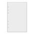 Finocam R565 Pack de 6 Fundas para Agendas Open - Transparentes - Formato 500 - 120x2x182mm - PVC - Color Gris Claro