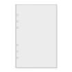 Finocam R565 Pack de 6 Fundas para Agendas Open - Transparentes - Formato 500 - 120x2x182mm - PVC - Color Gris Claro