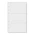 Finocam R566 Pack de 6 Fundas Portatarjetas para Agendas Open - Formato 500 - 120x2x182mm - PVC - Color Gris Claro