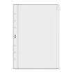 Finocam R571 Funda para Agendas Open - Cierre de Cremallera - Formato 500 - 129x2x182mm - PVC - Color Gris Claro