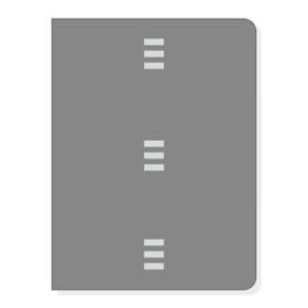 Finocam R569 Archivador para Agendas Open - Formato 500 - 156x52x207mm - Color Gris Oscuro
