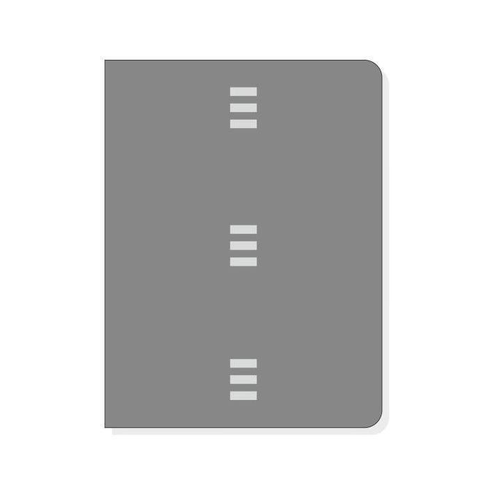 Finocam R569 Archivador para Agendas Open - Formato 500 - 156x52x207mm - Color Gris Oscuro