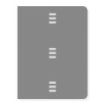 Finocam R569 Archivador para Agendas Open - Formato 500 - 156x52x207mm - Color Gris Oscuro