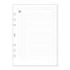 Finocam R1002 Planficador de Recambio para Agendas Open - Formato 1000 - 155x5x215mm - Color Blanco
