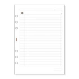 Finocam R1002 Planficador de Recambio para Agendas Open - Formato 1000 - 155x5x215mm - Color Blanco