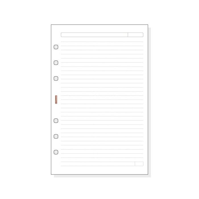 Finocam R1041 Recambio para Agendas Open - Formato 1000 - 155x5x215mm - Color Blanco