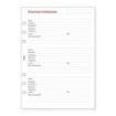 Finocam R1051 Recambio Direcciones Profesionales para Agendas Open - Formato 1000 - 155x5x215mm - Color Blanco