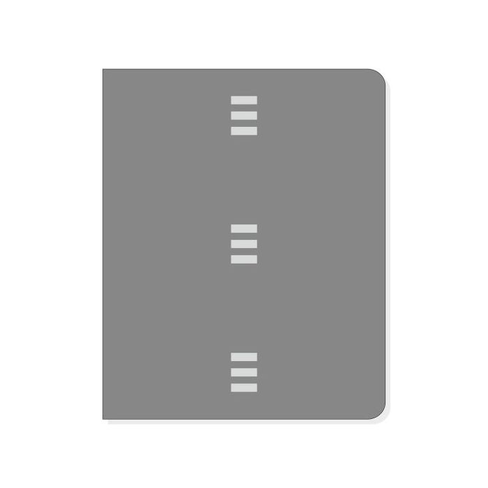 Finocam R1069 Archivador para Agendas Open - Formato 1000 - 196x52x243mm - Color Gris Oscuro