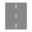 Finocam R1069 Archivador para Agendas Open - Formato 1000 - 196x52x243mm - Color Gris Oscuro