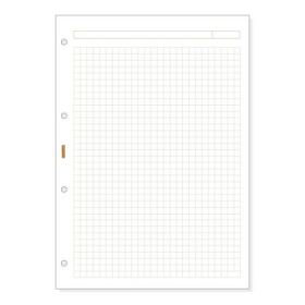 Finocam R4040 Recambio para Agendas Open - Formato A4 - 210x5x297mm - Color Blanco