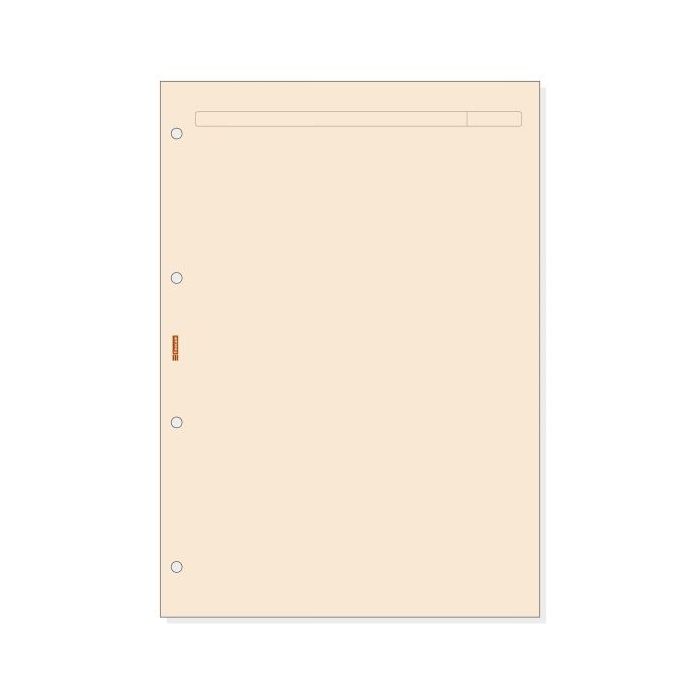 Finocam R4043 Recambio para Agendas Open - Formato A4 - 210x5x297mm - Color Crema