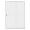 Finocam R4066 Pack de 6 Fundas Portatarjetas para Agendas Open - Formato A4 - 210x2x297mm - PVC - Color Gris Claro