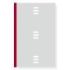 Finocam R4067 Bloc de Notas para Agendas Open - Perforado - Formato A4 - 210x5x297mm - Lineas Guia - Color Gris Claro