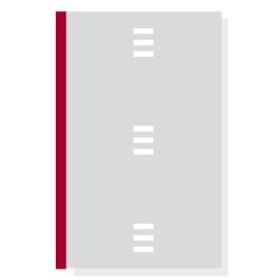 Finocam R4067 Bloc de Notas para Agendas Open - Perforado - Formato A4 - 210x5x297mm - Lineas Guia - Color Gris Claro