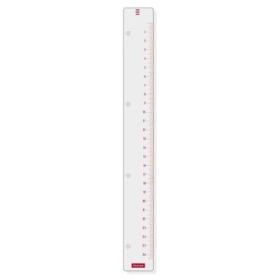 Finocam R4060 Regla para Agendas Open - Formato A4 - 50x297mm - Color Blanco