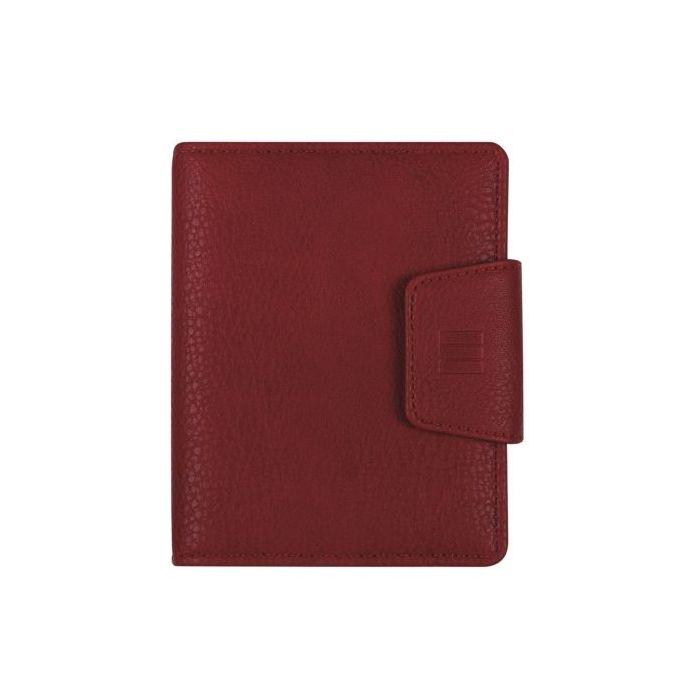 Finocam Classic Nova Agenda en Catalan - Anual 2026 - Formato 602 - 100x24x125mm - Semana Vista Horizontal - Color Rojo