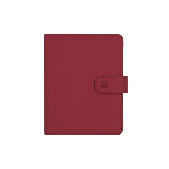 Finocam Open Troya Agenda Organizador - Anual 2026 - Formato 500 - 165x40x210mm - Semana Vista en Vertical - Color Burdeos
