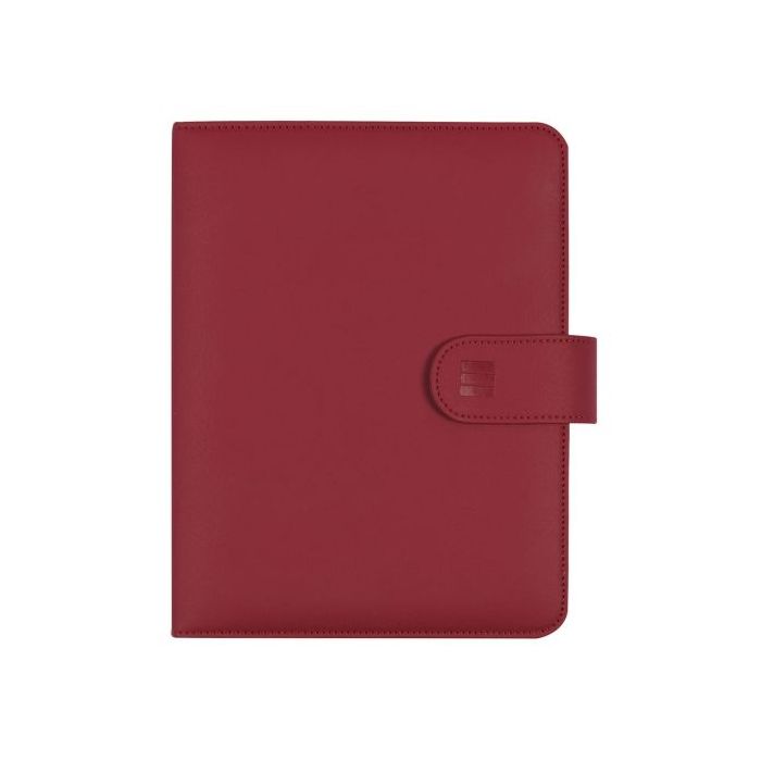 Finocam Open Troya Agenda Organizador - Anual 2026 - Formato 1000 - 205x43x249mm - Semana Vista en Vertical - Color Burdeos