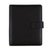 Finocam Open Piel Andrea Agenda Organizador en Catalan - Anual 2026 - Formato 1000 - 205x43x249mm - Semana Vista en Vertical - Color Negro