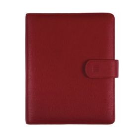 Finocam Open Piel Andrea Agenda Organizador - Formato 1000 - 205x43x249mm - 1 Dia por Pagina - Color Burdeos